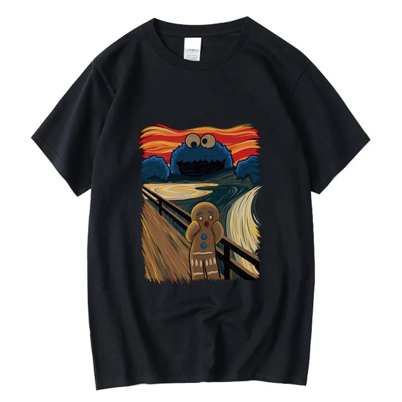 

XIN YI Men's high quality t-shirt 100%cotton short sleeve print casual loose men t shirt o-neck male t-shirt male men tee shirts