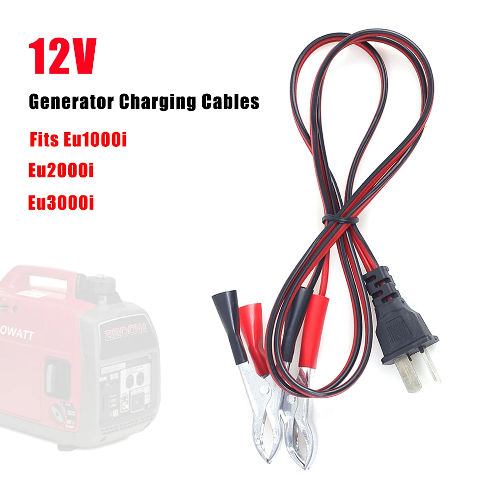 12v Charging Lead Cable For Honda Generator Eu1000i Eu2000i 