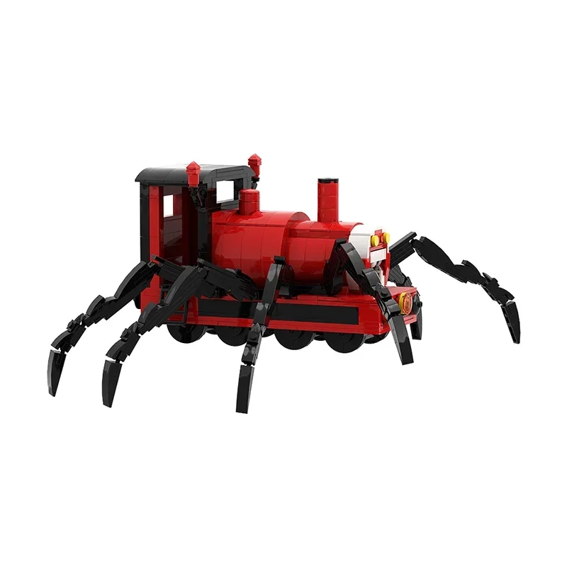 Конструктор Moc Choo-Choo Charles набор строительных блоков ужасы игра-паук поезд фигурки