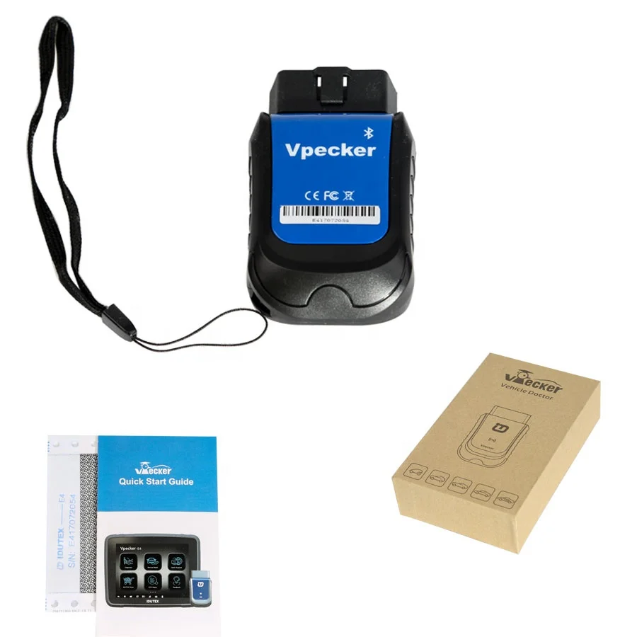 

Сканер xтюнер obd2 VPECKER E1 Easydiag, диагностический инструмент для Android