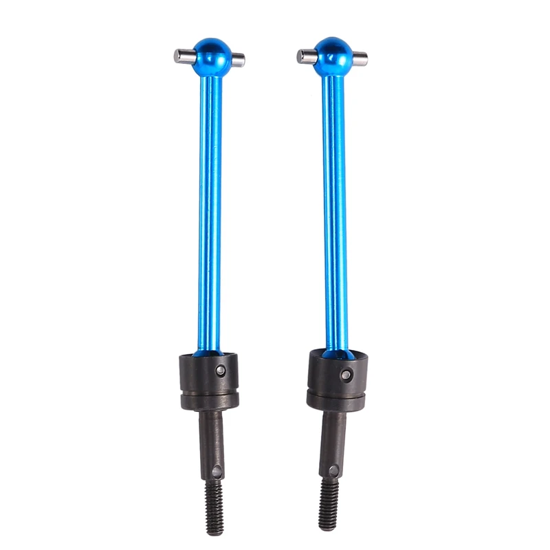 

2 Pcs Metal Universal Drive Shaft CVD (64mm) for Tamiya DT03 TT02B TT-02B RC Car Upgrade Parts Accessories