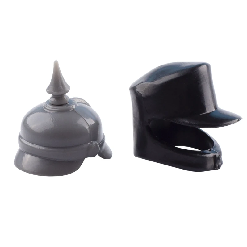 Военные строительные блоки WW2 фигурки солдата подарки Германия горная Кепка M43 WW1