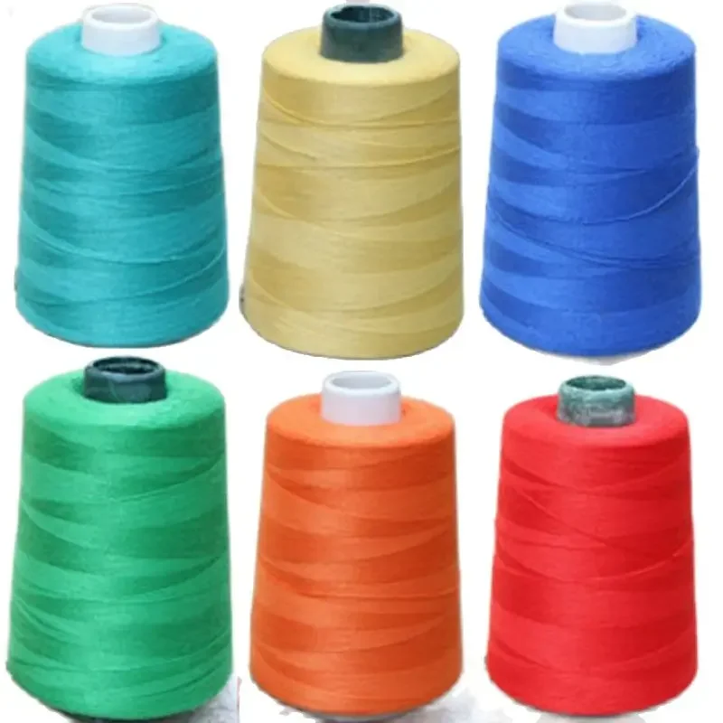 Высокоскоростная Полиэстеровая швейная нить 20S/2 средняя толстая багаж из