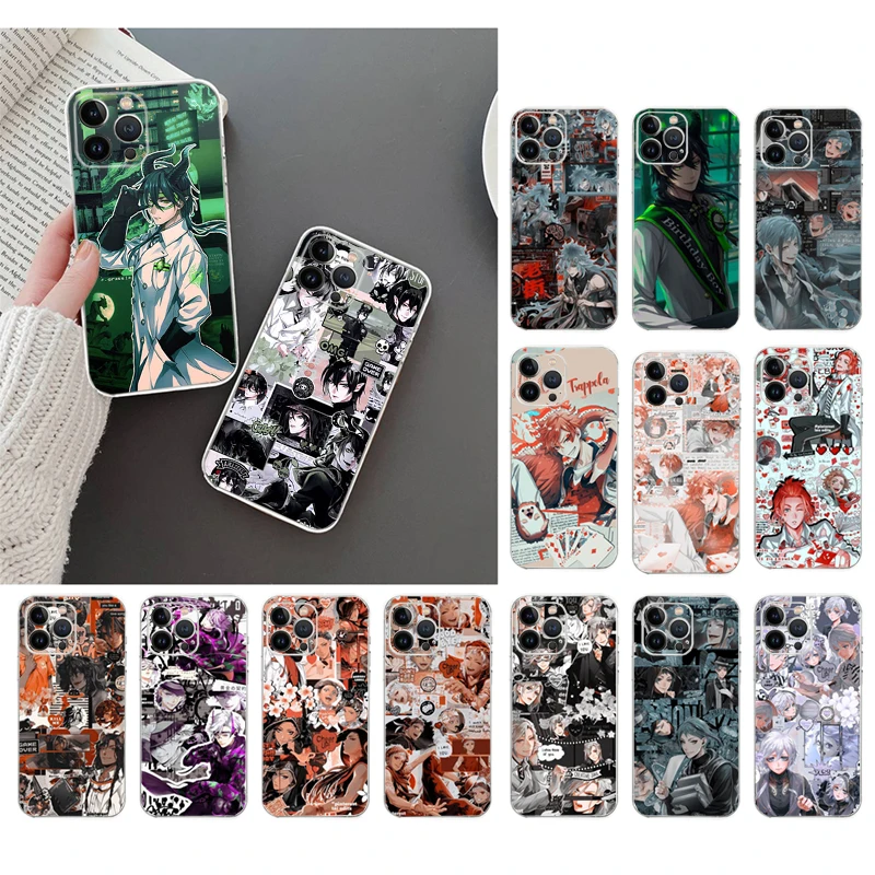 

Phone Case For iphone 14 13 12 11 Pro Max XS Max XR X 12mini 14 Plus SE Twisted-Wonderland Case Funda Capa Cell