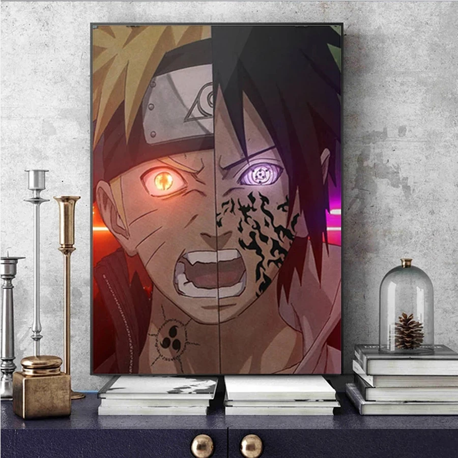 

5D DIY Diamond Painting Kit Japanese Anime Naruto Diamond Embroidery Mosaic Art Rhinestone Paintings for Children's Gift