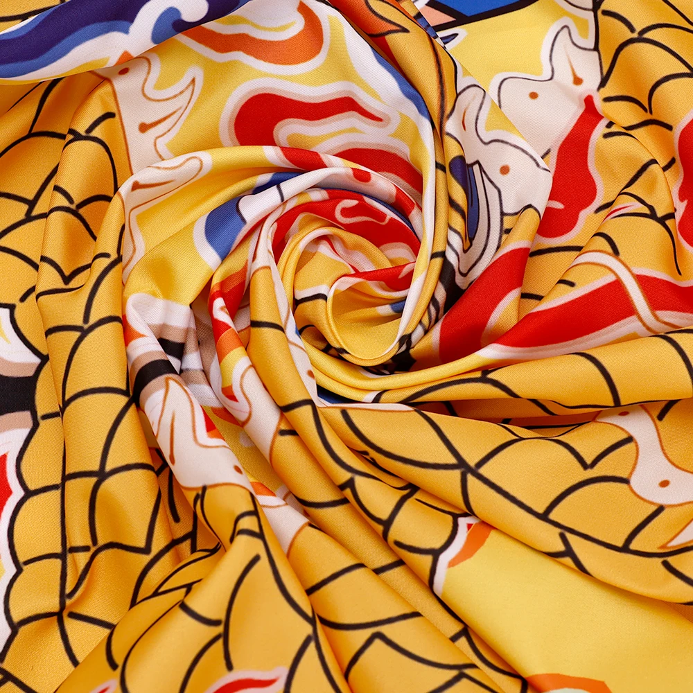 Новая искусственная Антистатическая Парикмахерская Ткань с рисунком дракона