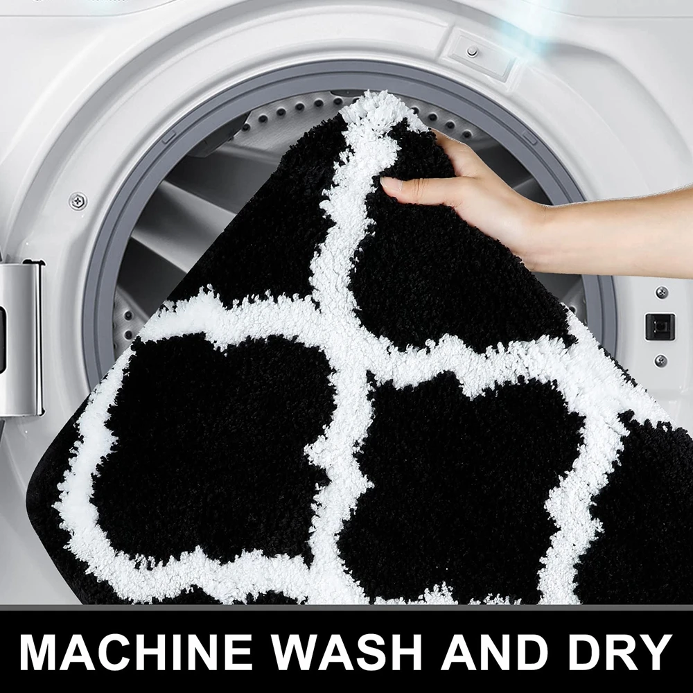 olanly 2pcset soft bathroom bath mat non slip absorbent kitchen living room bedroom plush carpet shower rug toilet decoration free global shipping