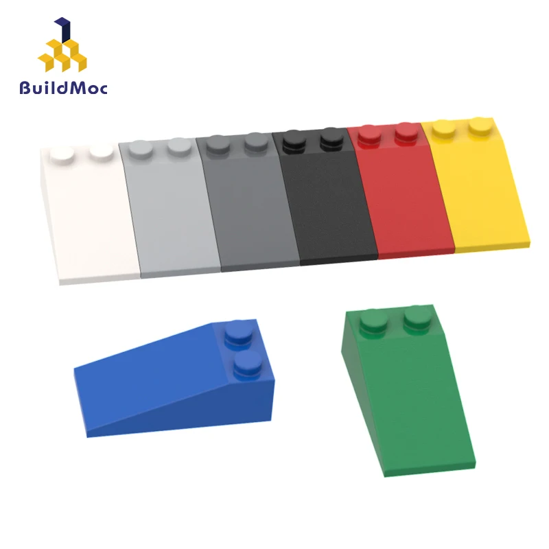 

Кубики MOC 30363 склон 18 4X2, детали конструктора «сделай сам», развивающие технические детали, игрушки, 10 шт.