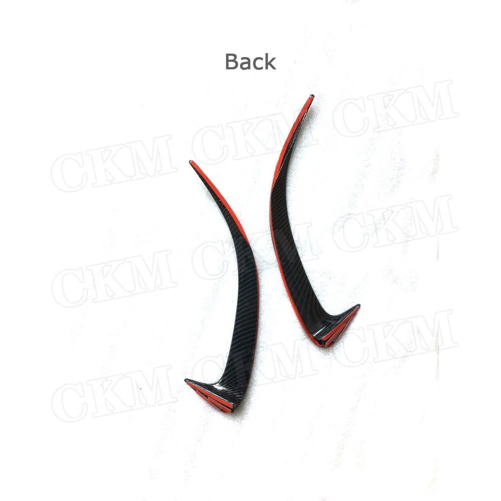 Дефлекторы для заднего бампера Mercedes-Benz CLS Class CLS300 CLS350 CLS450 Sedan 2019 + углеродное