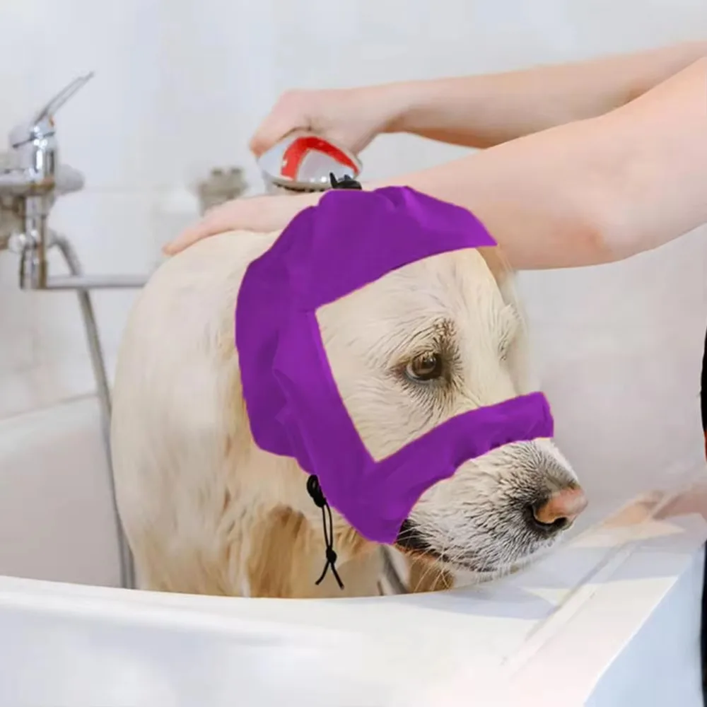 Водонепроницаемая Кепка для груминга домашних животных прозрачная душевая