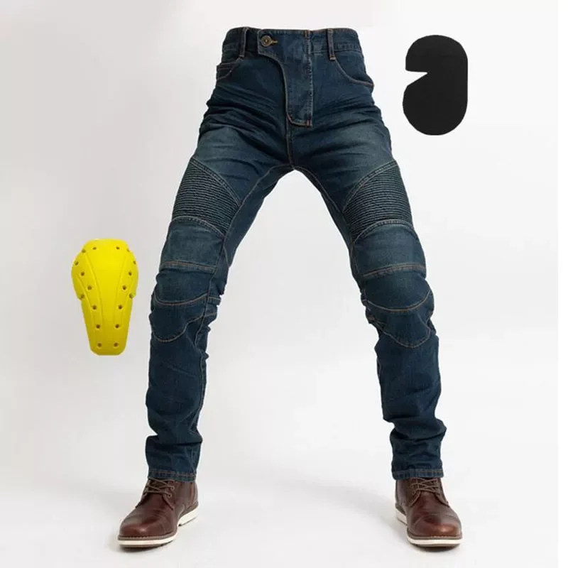 

NEW2023 2022 Moto pants Classic Motorcycle Pants Men Moto Jeans Protective Gear Riding Touring Motorbike Trousers Motocross Pant