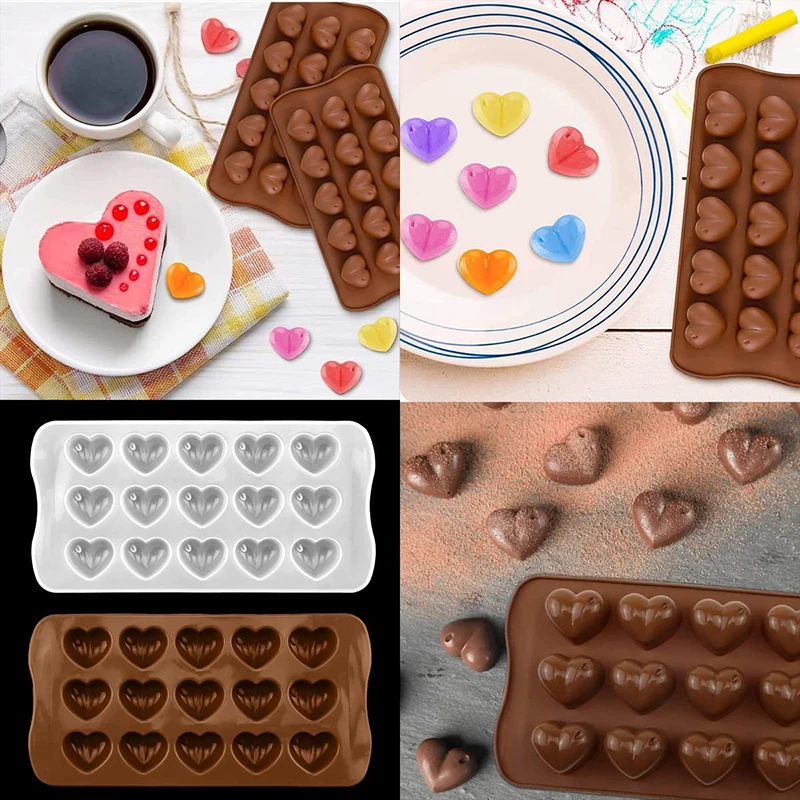 

Chocolate Mold Emoticon Shaped Candy Making Molds Cute Silicone Baking Mould