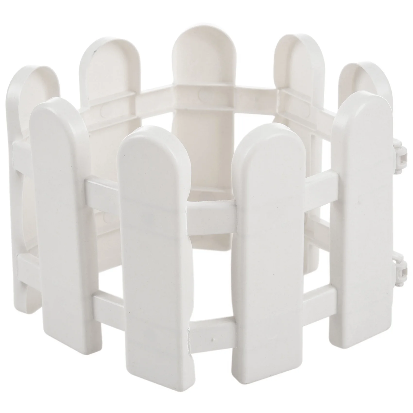 1 шт. 50x13 см белый пластиковый забор для деревьев внутренний садовый двора