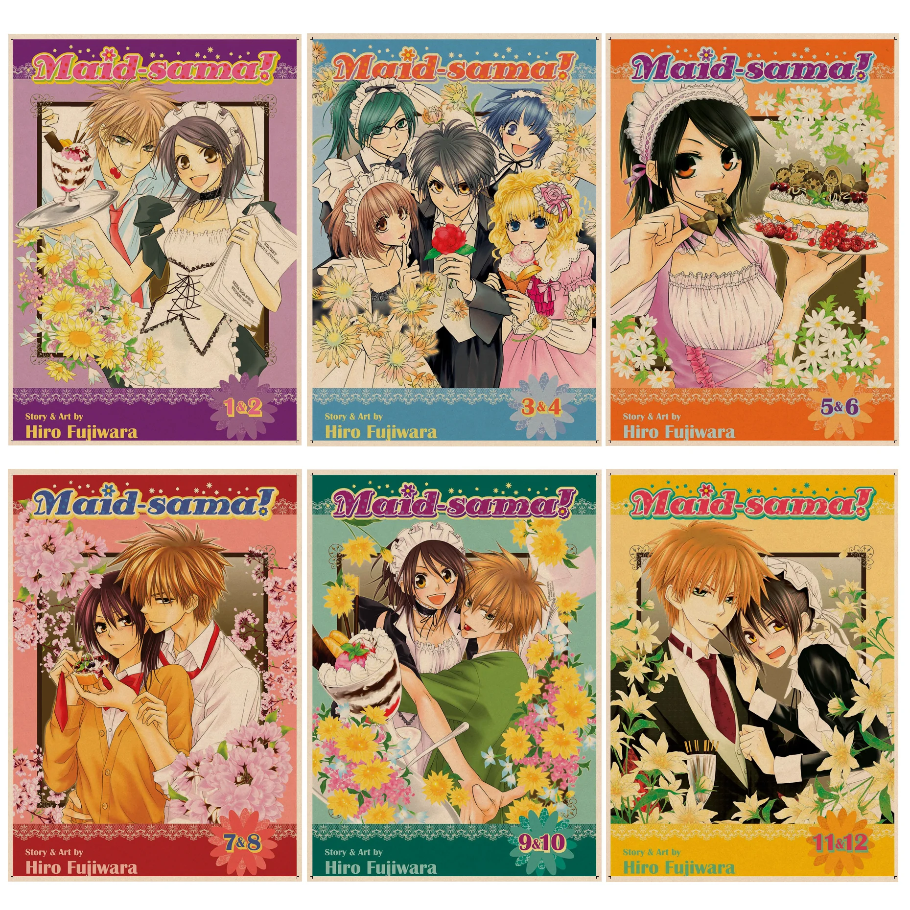 

Anime Maid Sama Classic Anime Poster Kraft Paper Vintage Poster Wall Art Painting Study Home Decor
