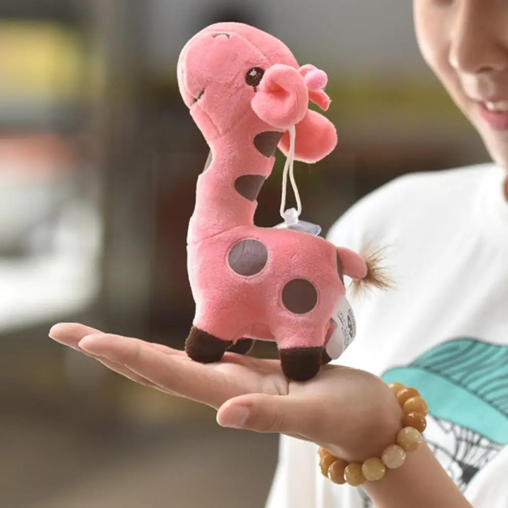 

Милый подарок в стиле унисекс, плюшевый жираф, 12/18/25 см, плюшевая игрушка, животное, малыш, уважаемый, на Рождество, детская игрушка, подарок н...