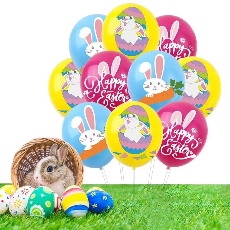 

Easter Balloon Decorations Easter Decorations Balloon Set Hanging Bunny And Carrot Easter Supplies Decor For Indoor Outdoor