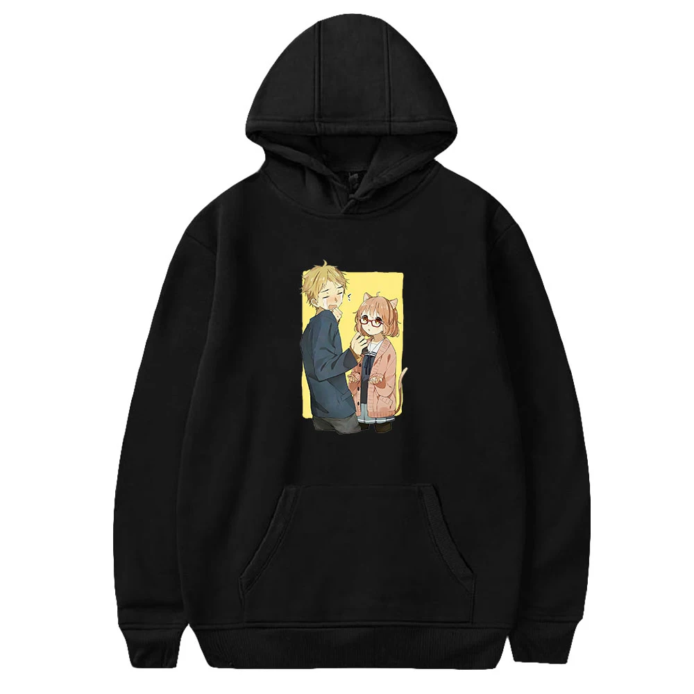 

Худи Beyond the Border для женщин и мужчин, пуловер с длинным рукавом, свитшоты с капюшоном, Повседневная Уличная одежда унисекс, аниме одежда