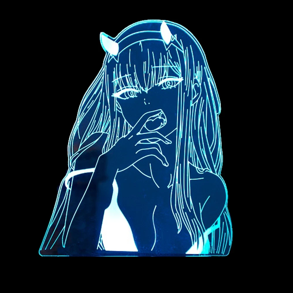 33 Styles Anime Lamp Demon Slayer Acrylic Plate for Light Kids Gift Bedroom Decor LED Manga 3D Night Light Only Acrylic Board