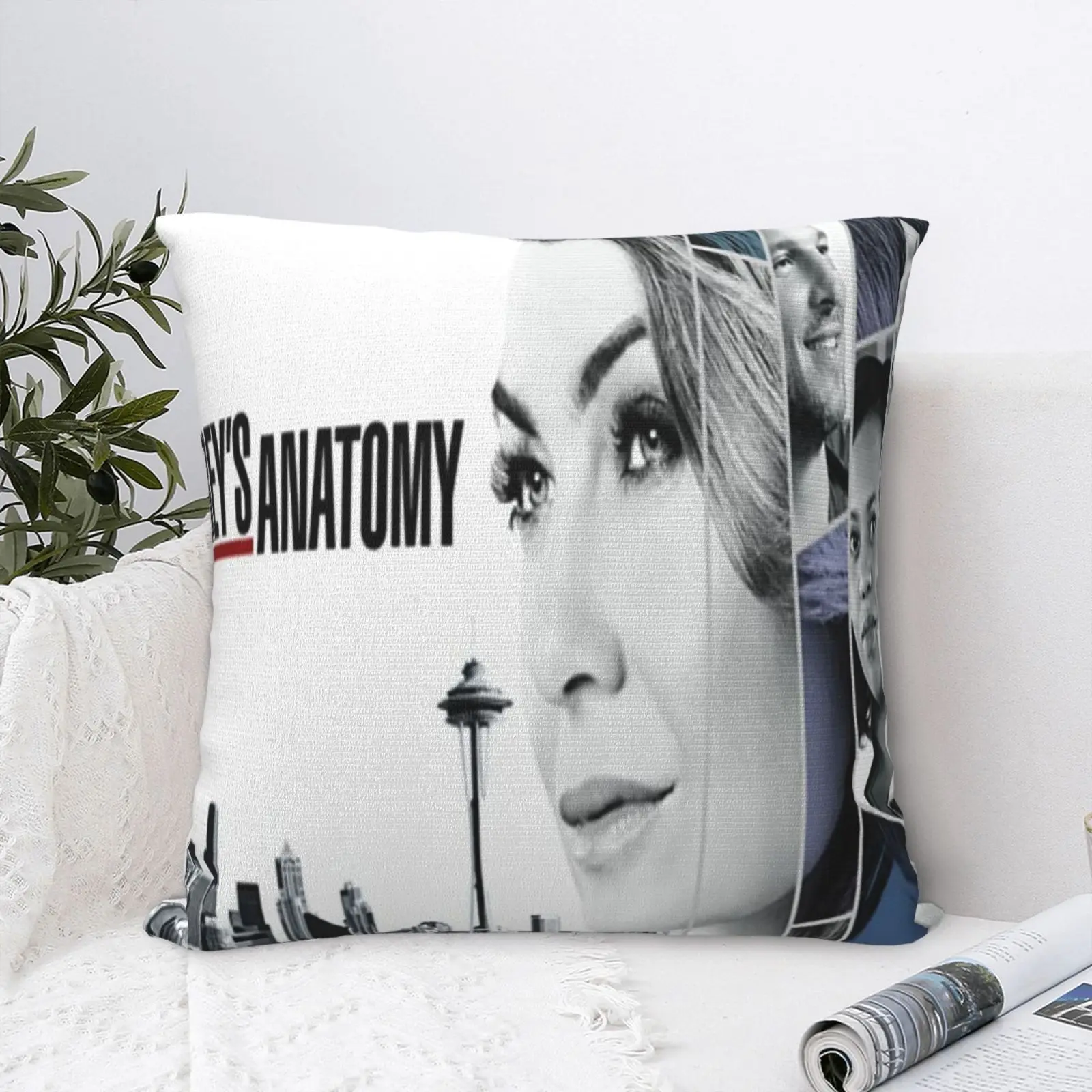 

Grey'S Anatomy 7 Pillow Case Cushion Cover Cushion Cover Decorative Pillow Case Summer Diy Bedroom Decorative Pillows For Sofa