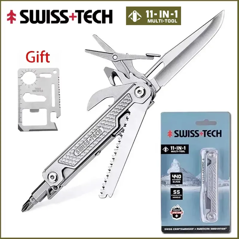 

BAIHUABAO SWISS TECH 11 в 1 многофункциональный инструмент