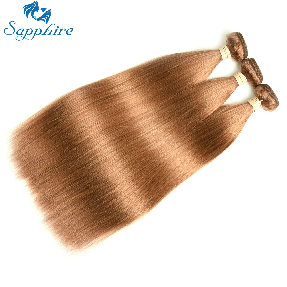 30# Brown 28 30 Inch Brazilian Straight Bundles With Frontal 13x4 Cheap 3 4 Human Hair Bundle with |
