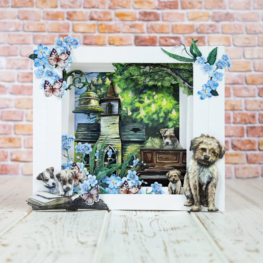 Коллекция старого школьного дома металлические Вырубные штампы 2023 новые формы