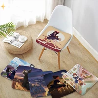 kikis delivery service creative seat cushion office dining stool pad sponge sofa mat non slip chair cushions