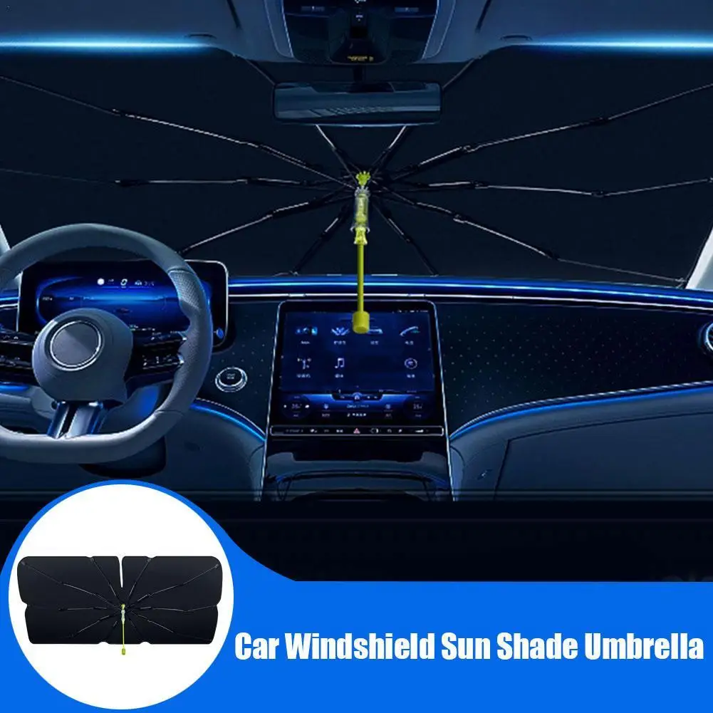 

Umbrella Shade Umbrellas Car Sunshade Parasol Parasols Front Front Window Sun Shade Windshield Telescopic Sunshade Rain Gear