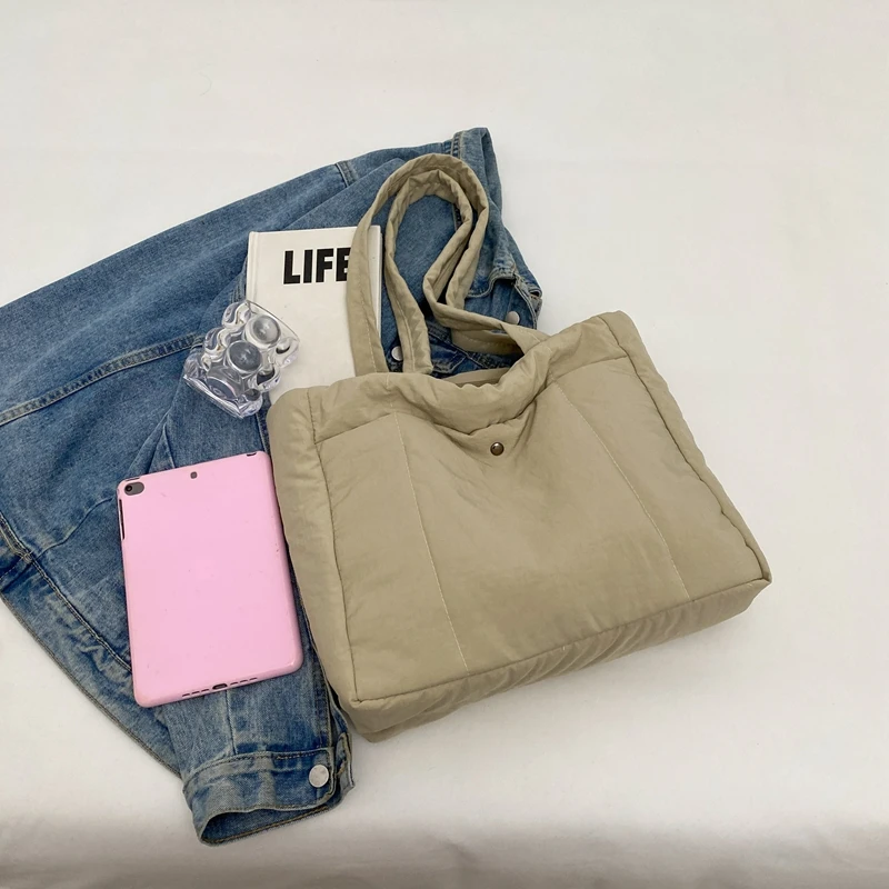 Простая повседневная Универсальная женская сумка для хранения на одно плечо