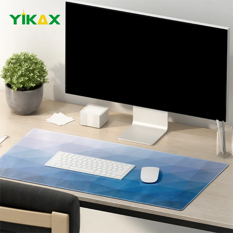 

Gradient Mouse Pad Geometry Color Printed Gamer Desk Keyboard Rubber Carpet Office Table Surface Mat for Computer Decoration