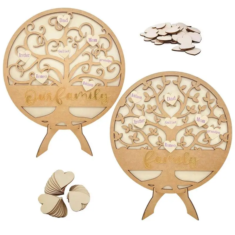 

Уникальная Свадебная Гостевая книга, альтернативная Гостевая книга в форме сердца, персонализированная Свадебная Гостевая книга, альтернативная деревянная рамка дерева, коробка в форме капли