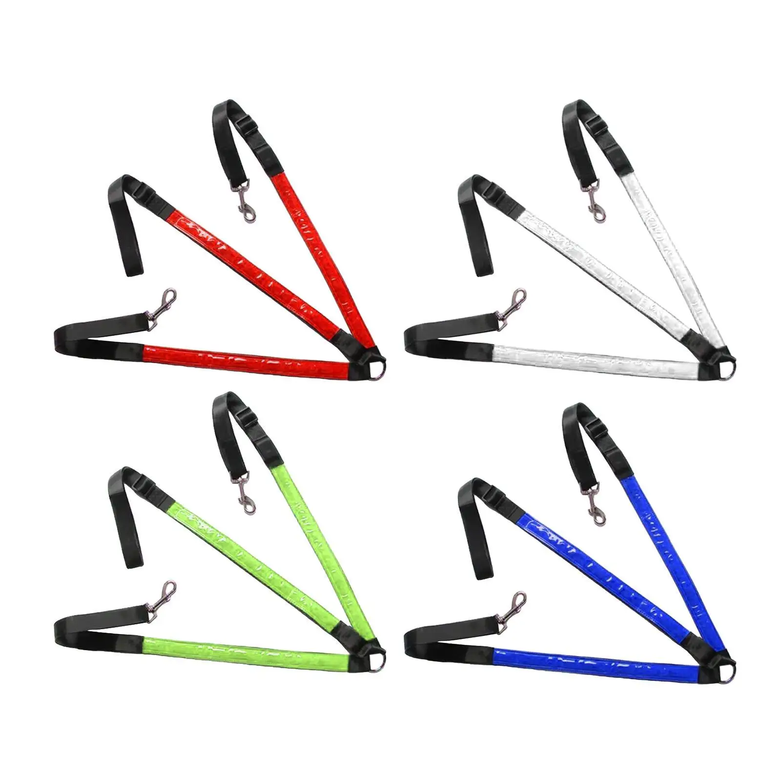 

LED Horse Collar Breastplate Webbing Harness Equipment Safety Reflective Decor Decorative Equestrian Sport Horseback Riding