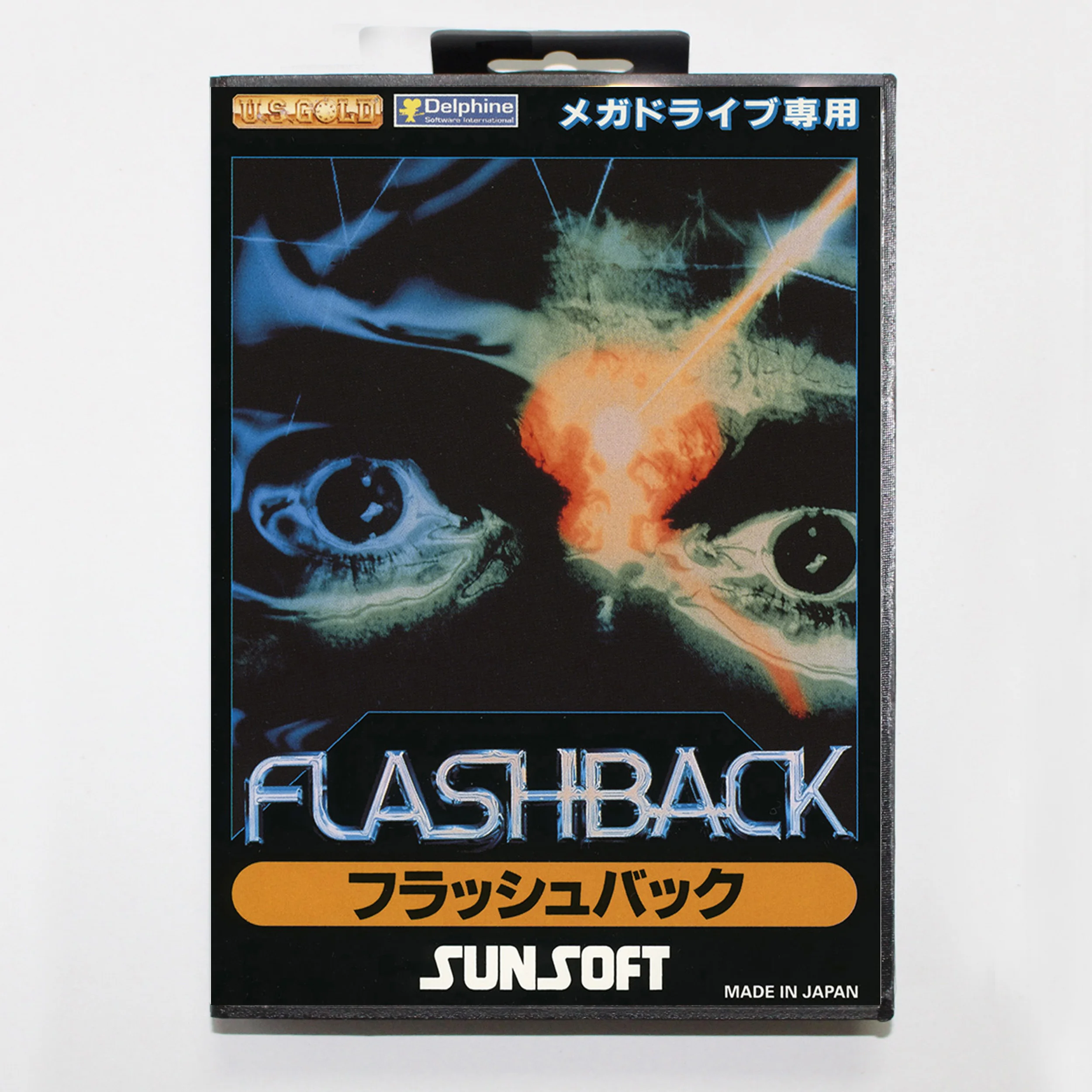 

Игровая карта Flashback 16 бит MD для Sega Mega Drive/ Genesis с чехлом JP, Розничная коробка