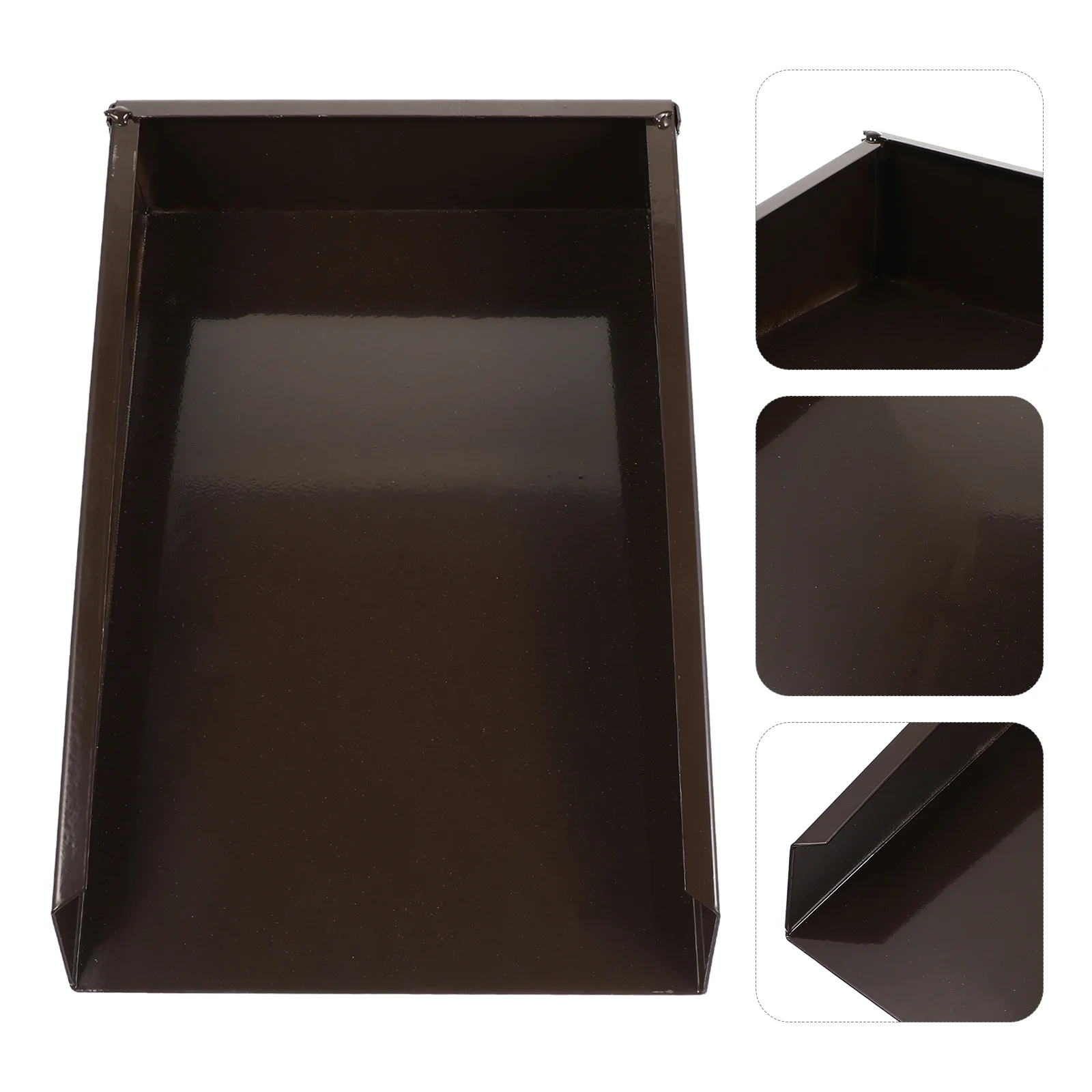 

Water Dustpan Rain Gutter Extender Garden Block Splashing Spouting Aluminium Alloy Downspout Outdoor Metal Decor