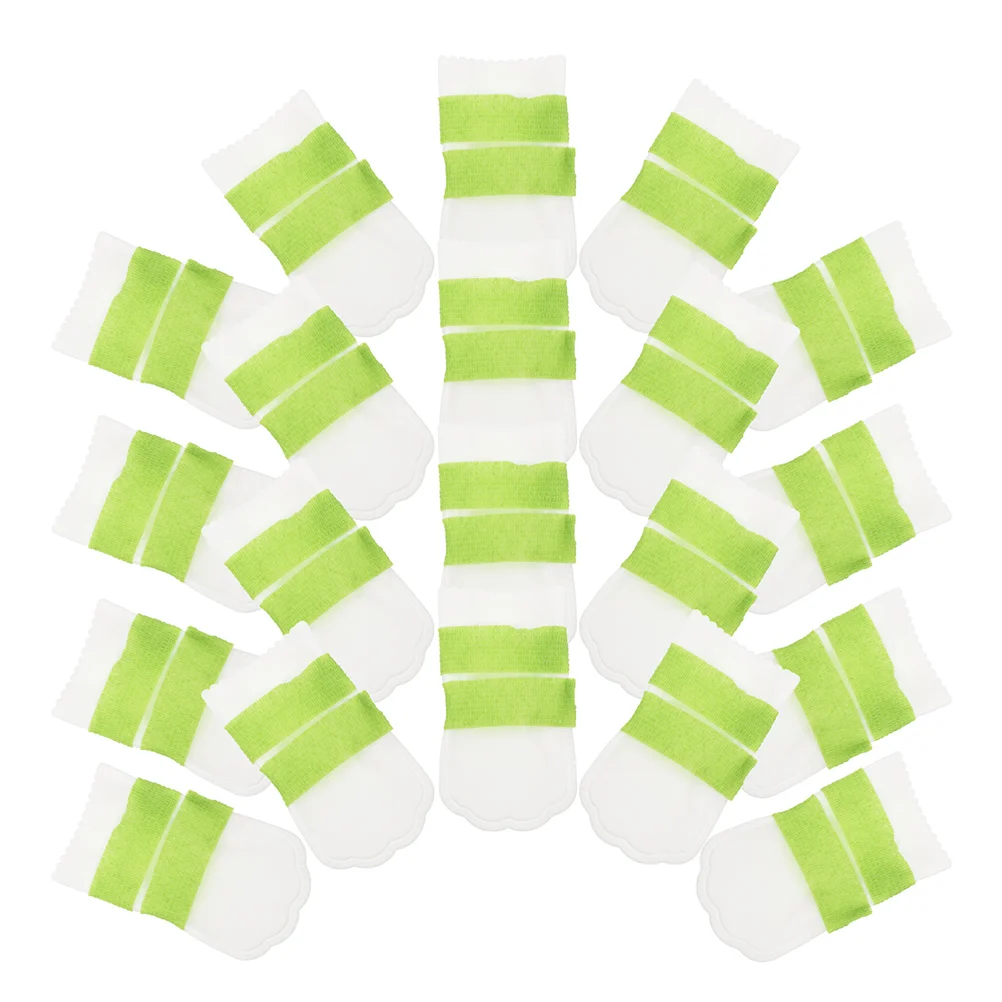 20 шт. одноразовая обувь для собак непромокаемые сапоги защитные