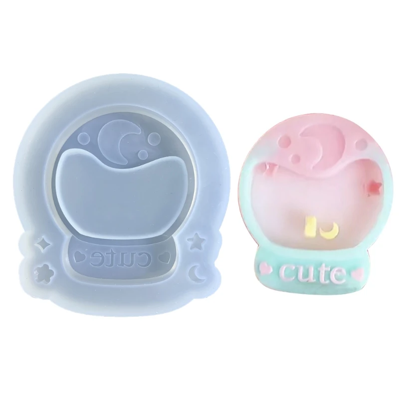 

Lovely Snow Ball Quicksand Mold Decorative Craft Silicone Mould Epoxy Resin Jewelry Pendant Making DIY Handmade Craft