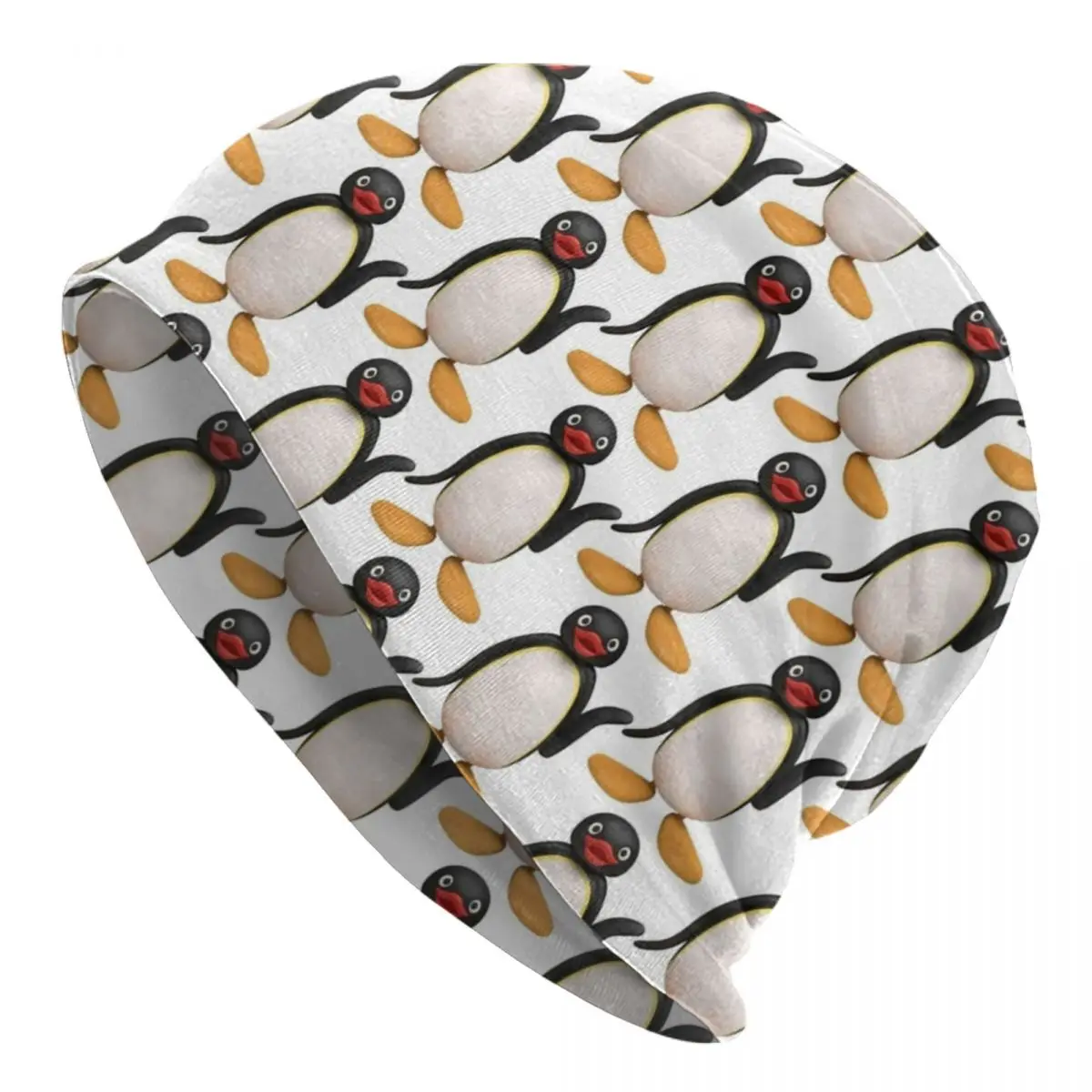 

Penguin Cartoon Bonnet Hat Casual Outdoor Skullies Beanies Hats Cute Animal Unisex Knitted Hat Warm Head Wrap Cap