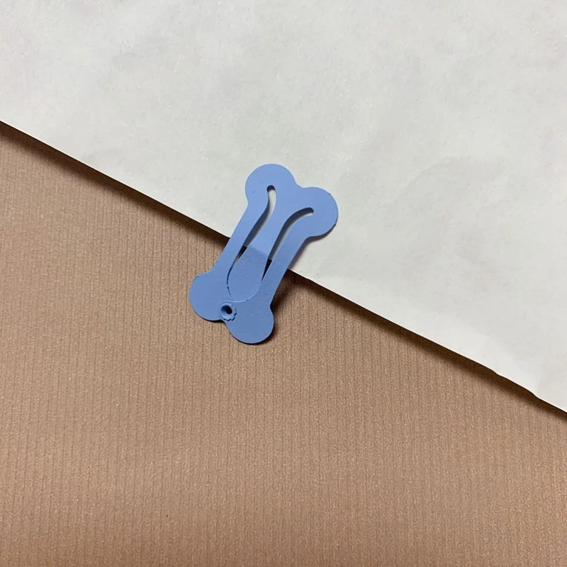 Заколка для волос с милой собакой красочная заколка в форме кости заколки