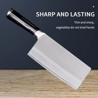 full tang chef knife handmade forged high carbon clad steel kitchen knives cleaver filleting slicing vegetable knife gift box
