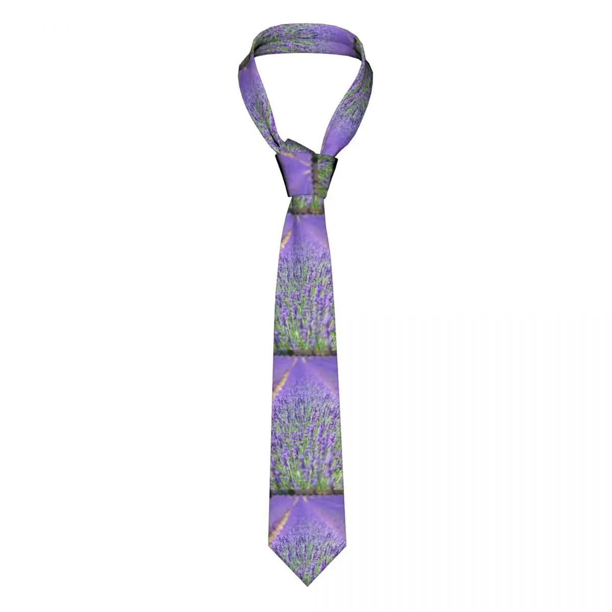 

Lavender Fields Forever Tie Dunkellila Wild Plant Violet Vera Accessories For Man Neck Ties Pattern Shirt 8CM Business Cravat
