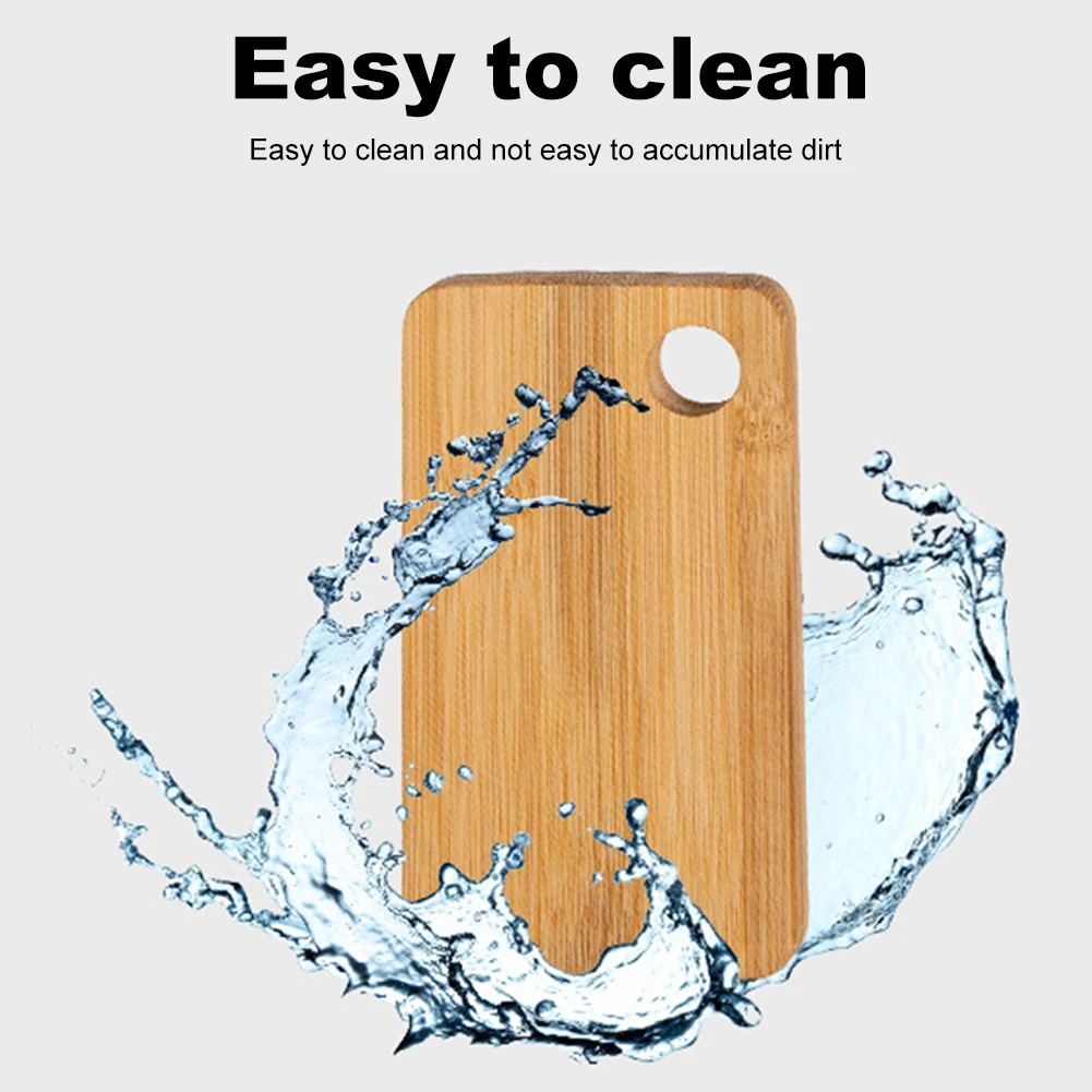 

Small Cutting Board Lightweight Portable Chopping Boards with Hole Reusable Multipurpose Camping Cooking Supplies