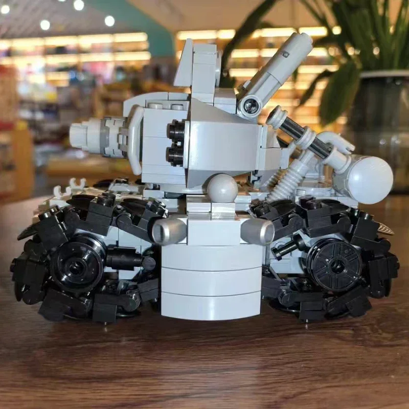 Фигурка MOC металлический слизной танк SUPER 24110 супермобиль 001 собранная модель