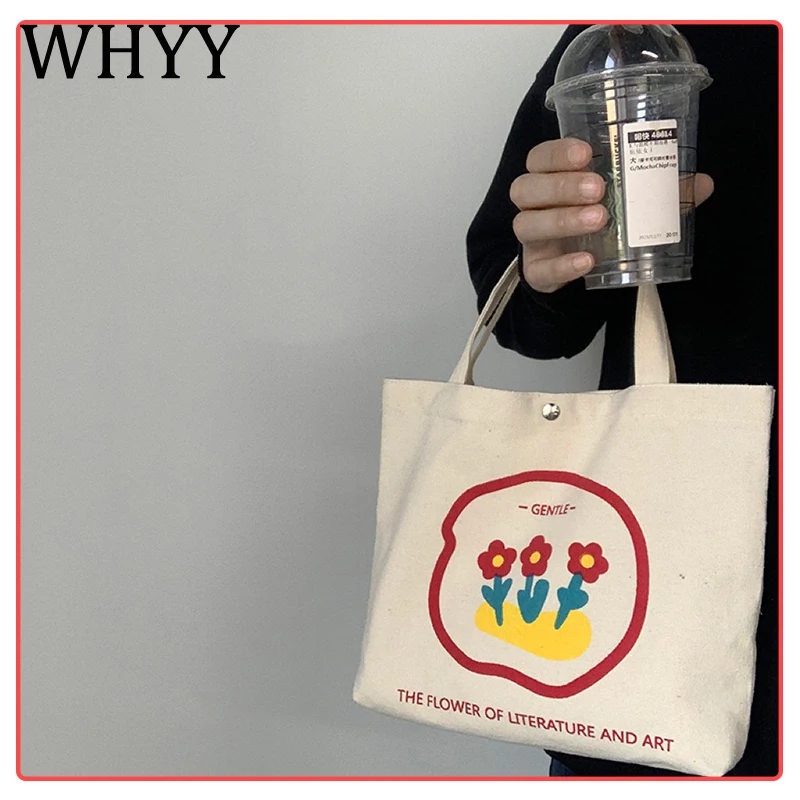 

WHYY 2023 сумка для покупок, дизайнерская сумка, осенне-зимняя Студенческая сумка для девочек, Женская Холщовая Сумка-тоут через плечо для женщи...