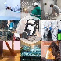 Респиратор на все лицо для защиты от пыли и краски#5