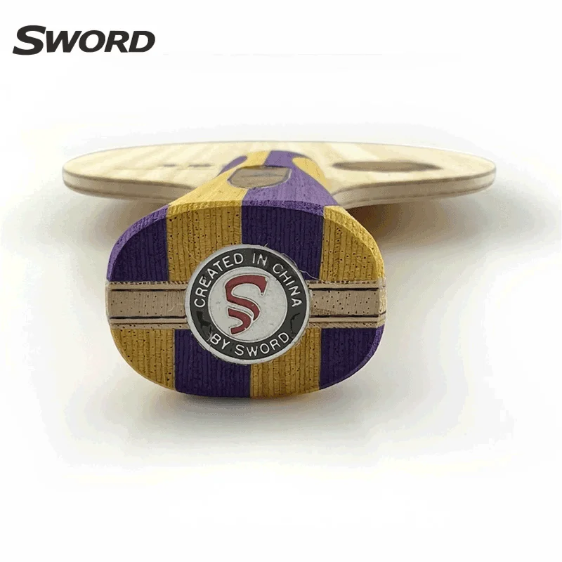 Набор для настольного тенниса Sword Soul Wood: Ракетка Short Pips OFF 5W+1SL+2JLC FL 6.0мм для быстрой атаки, средняя жесткость (art.: 3920db7bade3b) - 3920db7bade3b