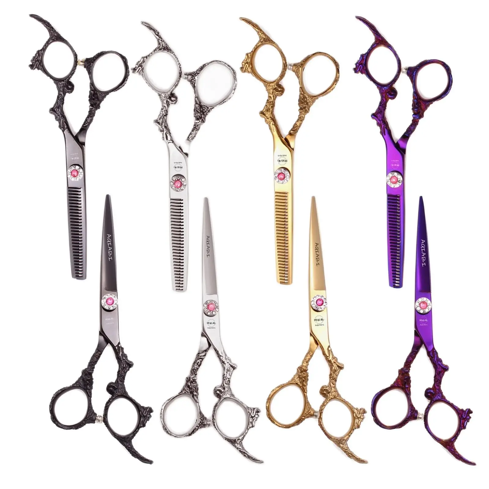 Профессиональные 6-дюймовые Ножницы Для Стрижки Волос Из Нержавеющей Стали 440C