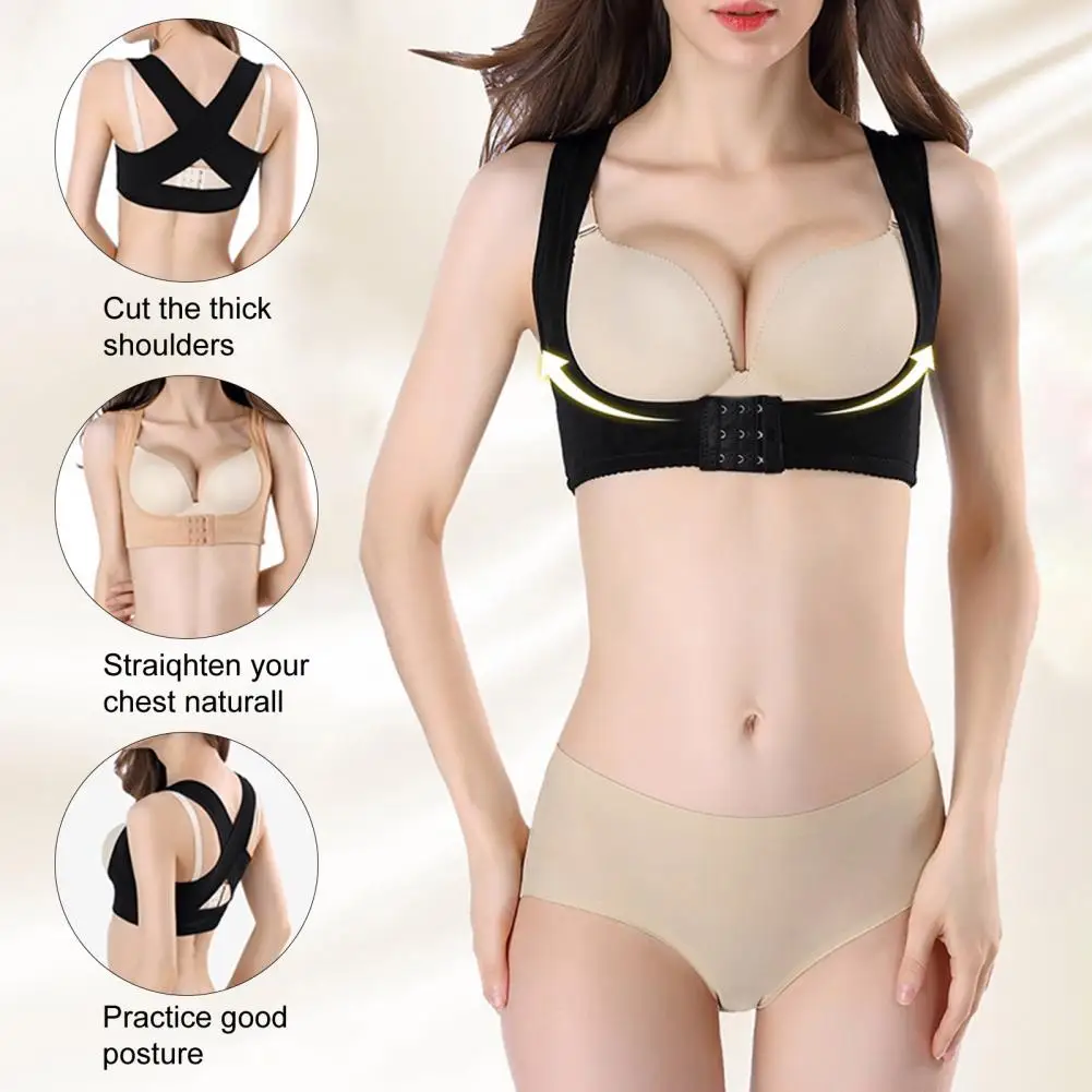 

Back Support Brace Belt Women Posture Corrector Brace Shoulder Corset Back Pain Support Brace Adujustbable Corrector De Postura