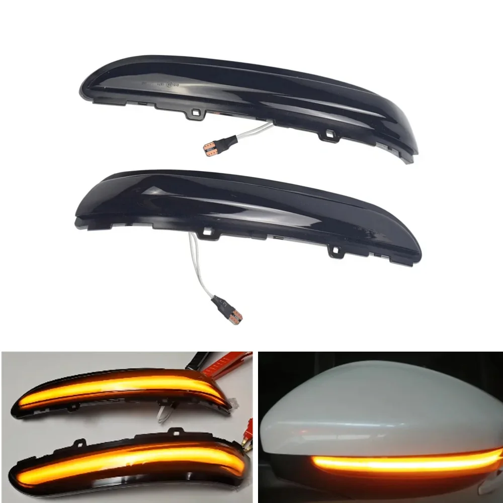 Динамический указатель поворота Φ боковой зеркальный индикатор лампочка для