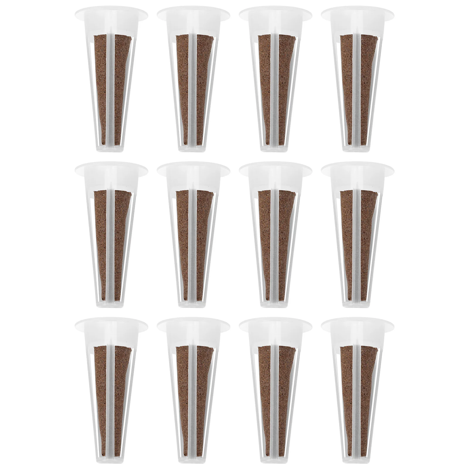 

12 Sets Soilless Culture Baskets Flower Grow Starting Nursery Baskets