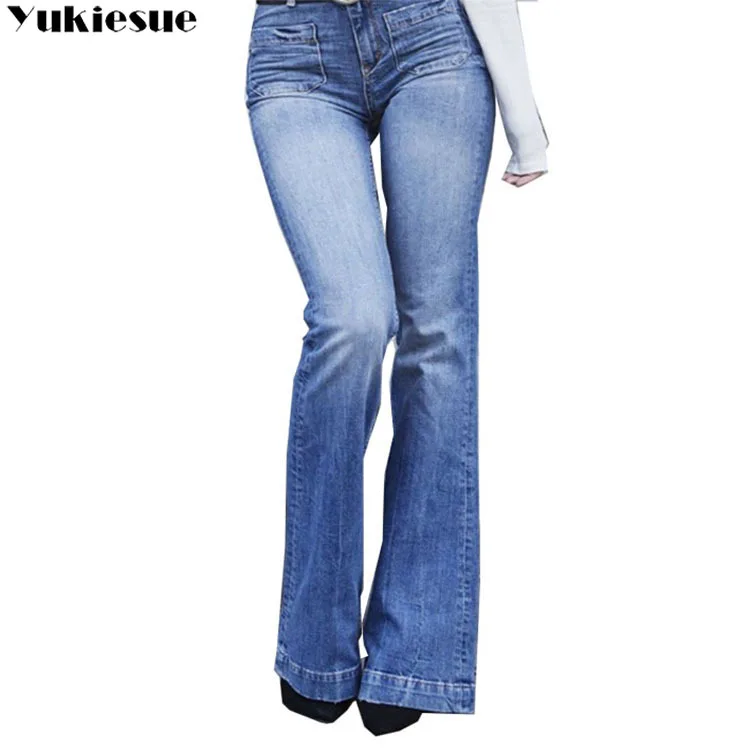 

spring 2022 womens fashion high waist Women's Wide leg flare jeans skinny woman denim capris Pants jean mom jeans trousers
